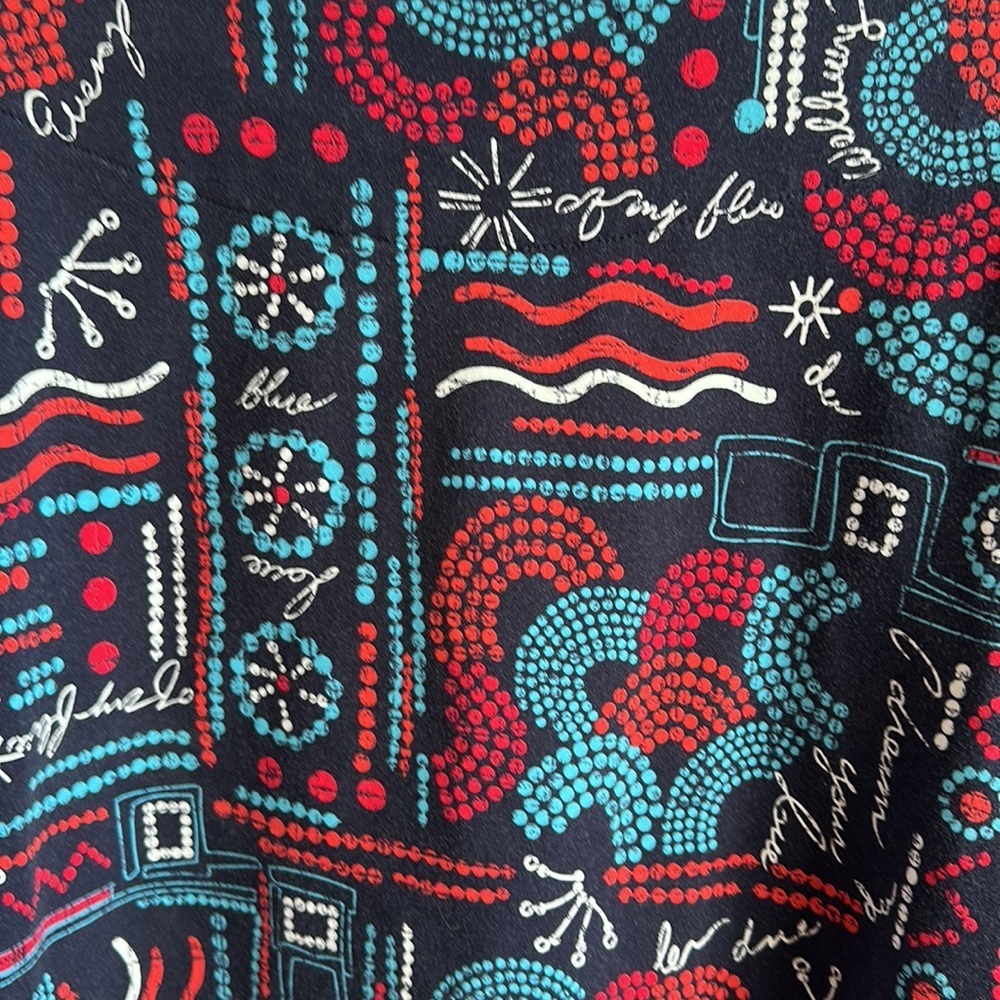 Ruby Rd. Vibrant Print Top With Front Beading, Si… - image 5